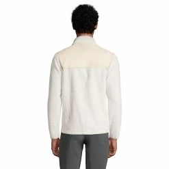 Big & Tall Lands' End Colorblock Grid Fleece Jacket -Outdoor Clothing Sales 5340903 ALT