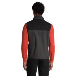 Big & Tall Lands' End Colorblock Grid Fleece Vest 10 Big & Tall Lands' End Colorblock Grid Fleece Vest -Outdoor Clothing Sales 5340915 ALT