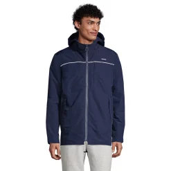 Big & Tall Lands' End Squall Hooded Jacket -Outdoor Clothing Sales 5340943 Blue