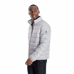 Men's London Fog REPREVE Quilted Puffer Coat -Outdoor Clothing Sales 5344275 Grey