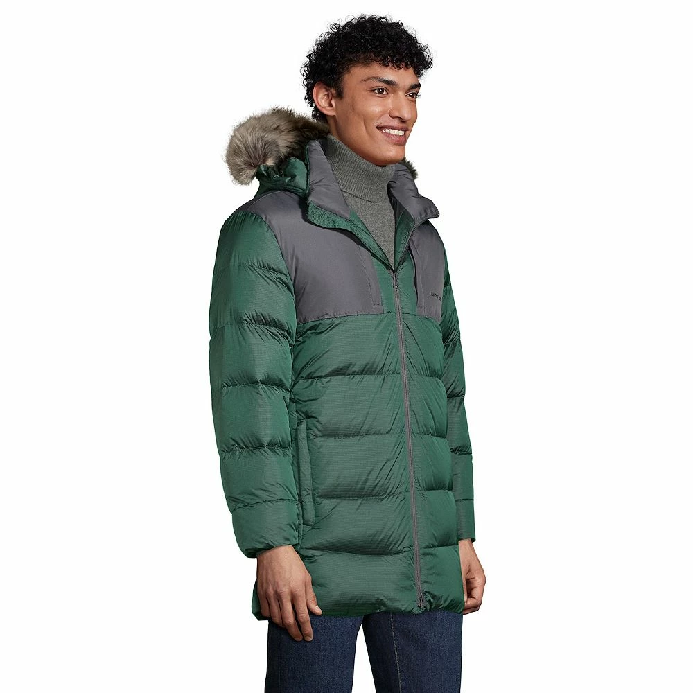 Big & Tall Lands' End Down Wide Channel Parka 8 Big & Tall Lands' End Down Wide Channel Parka - Image 6