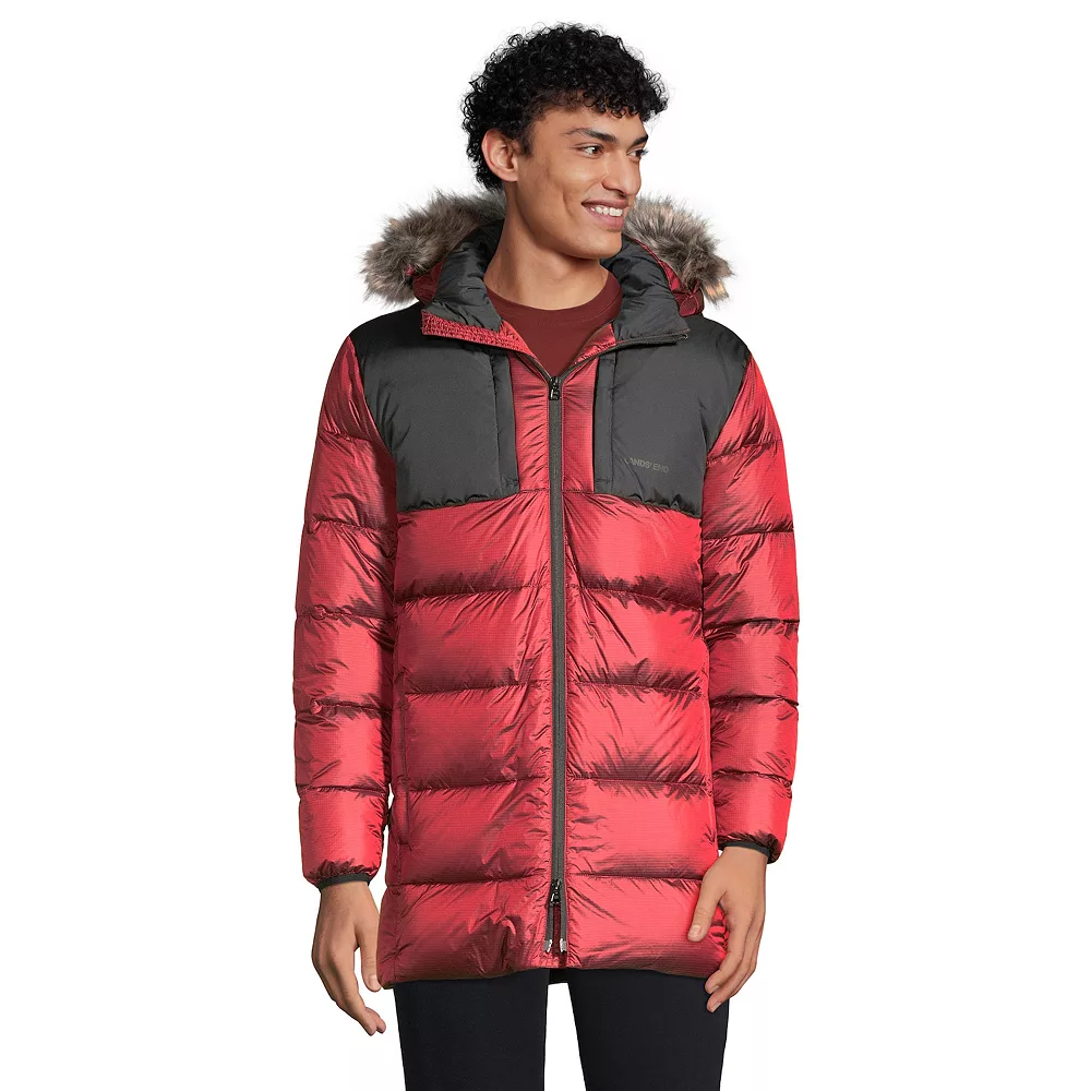 Big & Tall Lands' End Down Wide Channel Parka 3 Big & Tall Lands' End Down Wide Channel Parka