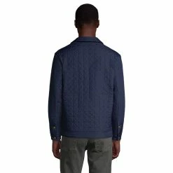 Big & Tall Lands' End Insulated Primaloft Eco Quilted Shirt Jacket -Outdoor Clothing Sales 5356140 ALT