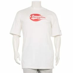 Big & Tall Champion® Brushstroke Script Tee -Outdoor Clothing Sales 5358264 White