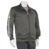 Big & Tall Champion® Scripted Tricot Track Jacket -Outdoor Clothing Sales 5358495 Dark Gray