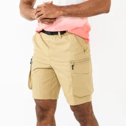 Men's Sonoma Goods For Life® Belted Outdoor Cargo Shorts 21 Men's Sonoma Goods For Life® Belted Outdoor Cargo Shorts -Outdoor Clothing Sales 5464705 Khaki