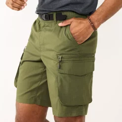 Men's Sonoma Goods For Life® Belted Outdoor Cargo Shorts 17 Men's Sonoma Goods For Life® Belted Outdoor Cargo Shorts -Outdoor Clothing Sales 5464705 Olive