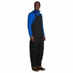 Men's Lands' End Expedition Winter Snow Bibs -Outdoor Clothing Sales 5465024 ALT5