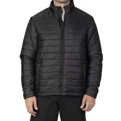 Men's Croft & Barrow Puffy Jacket -Outdoor Clothing Sales 5468289 Black