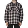 Men's Sonoma Goods For Life® Flannel Shirt Jacket -Outdoor Clothing Sales 5470840 Black Grey Red
