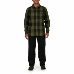 Men's Smith's Workwear Relaxed-Fit Buffalo Fleece-Lined 5-Pocket Jeans -Outdoor Clothing Sales 5496894 ALT4