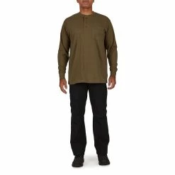 Men's Smith's Workwear Relaxed-Fit Fleece-Lined Stretch Performance Pants -Outdoor Clothing Sales 5496983 ALT4