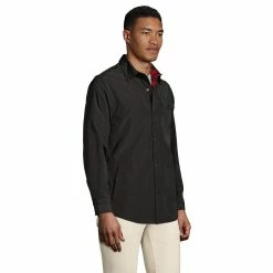 Men's Lands' End Reversible Shirt Jacket -Outdoor Clothing Sales 5499762 ALT2