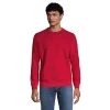 Men's Lands' End Waffle Sweatshirt 1 Men's Lands' End Waffle Sweatshirt -Outdoor Clothing Sales 5500236 Rich Red