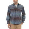 Men's Mountain and Isles Baja Stripe Regular-Fit Super-Soft Polar Fleece Button-Down Shirt 1 Men's Mountain and Isles Baja Stripe Regular-Fit Super-Soft Polar Fleece Button-Down Shirt -Outdoor Clothing Sales 5502667 Navy Multi Stripe