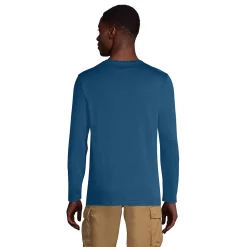 Big & Tall Lands' End Classic-Fit Supima Jersey Henley 12 Big & Tall Lands' End Classic-Fit Supima Jersey Henley -Outdoor Clothing Sales 5510777 ALT