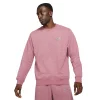 Men's Nike Club Regrind Fleece Crew -Outdoor Clothing Sales 5523236 Light Mulberry