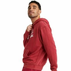 Men's Champion® Vintage Wash Varsity Fleece Hoodie -Outdoor Clothing Sales 5537009 ALT2