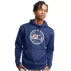 Men's Champion® Game Day Graphic Hoodie -Outdoor Clothing Sales 5537126 Athletic Navy
