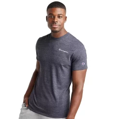 Men's Champion® Powerblend Tee -Outdoor Clothing Sales 5537209 Navy Heather