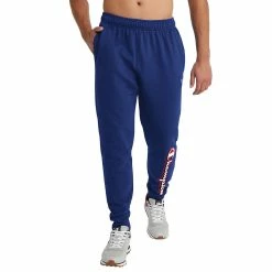 Men's Champion® Powerblend Fleece Joggers -Outdoor Clothing Sales 5537703 Valiant Blue