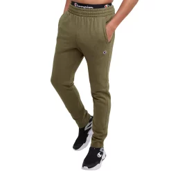 Men's Champion® Powerblend Fleece Slim-Fit Pants -Outdoor Clothing Sales 5537704 Cargo Olive