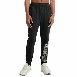 Men's Champion® Graphic Powerblend Fleece Joggers -Outdoor Clothing Sales 5537713 Black