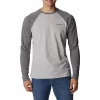 Men's Columbia Thistletown Hills™ Raglan Tee -Outdoor Clothing Sales 5550649 Columbia Gray Heather