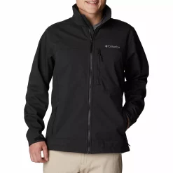 Men's Columbia Cruiser Valley Softshell Jacket -Outdoor Clothing Sales 5567522 Black