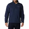 Men's Columbia Cruiser Valley Softshell Jacket -Outdoor Clothing Sales 5567522 Collegiate Navy