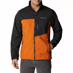 Men's Columbia Cruiser Valley Softshell Jacket -Outdoor Clothing Sales 5567522 Warm Copper