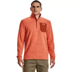 Men's Under Armour Specialist Henley 2.0 Shirt 22 Men's Under Armour Specialist Henley 2.0 Shirt -Outdoor Clothing Sales 5567877 Papaya Red