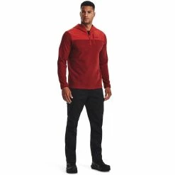 Men's Under Armour Specialist Grid Quarter Zip Hoodie 20 Men's Under Armour Specialist Grid Quarter Zip Hoodie -Outdoor Clothing Sales 5567935 ALT2