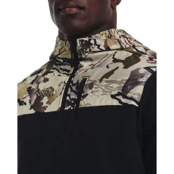 Men's Under Armour Specialist Grid Quarter Zip Hoodie 21 Men's Under Armour Specialist Grid Quarter Zip Hoodie -Outdoor Clothing Sales 5567935 ALT3