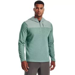 Men's Under Armour Specialist Grid Quarter Zip Hoodie 14 Men's Under Armour Specialist Grid Quarter Zip Hoodie -Outdoor Clothing Sales 5567935 Opal Green