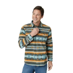 Men's Eddie Bauer Chutes Microfleece Shacket -Outdoor Clothing Sales 5568118 Desert