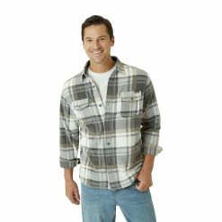 Men's Eddie Bauer Chutes Microfleece Shacket -Outdoor Clothing Sales 5568118 Snow