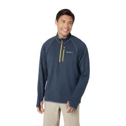 Men's Eddie Bauer Atlas Grid Quarter Zip Pullover -Outdoor Clothing Sales 5568119 Storm