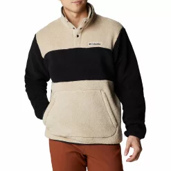 Men's Columbia Rugged Ridge™ Sherpa Half-Snap Jacket -Outdoor Clothing Sales 5570554 Ancient Fossil