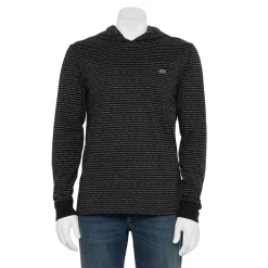 Men's Vans® Long Sleeve Hoodie Tee -Outdoor Clothing Sales 5570624 Black Stripe