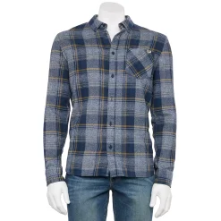 Men's Vans Button-Down Shirt -Outdoor Clothing Sales 5570799 Dress Blues