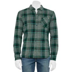Men's Vans Button-Down Shirt -Outdoor Clothing Sales 5570799 Ponderosa Pine