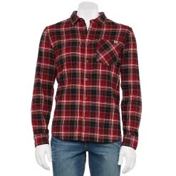 Men's Vans Button-Down Shirt -Outdoor Clothing Sales 5570799 Sundried Tomato