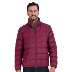 Men's ZeroXposur Luke Box Quilted Puffer Jacket -Outdoor Clothing Sales 5570834 Saddle