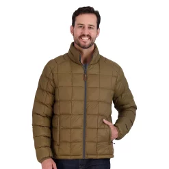Men's ZeroXposur Luke Box Quilted Puffer Jacket -Outdoor Clothing Sales 5570834 Wood