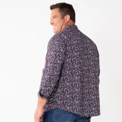 Big & Tall Apt. 9® Button-Down Tech Shirt -Outdoor Clothing Sales 5578833 ALT