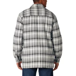Men's Dickies Hydroshield Plaid Sherpa-Lined Flannel Shirt Jacket -Outdoor Clothing Sales 5580228 ALT