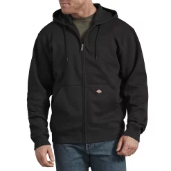 Men's Dickies Fleece Zip-Front Hoodie -Outdoor Clothing Sales 5580235 Black