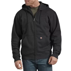 Men's Dickies Fleece Zip-Front Hoodie -Outdoor Clothing Sales 5580235 Dark Heather