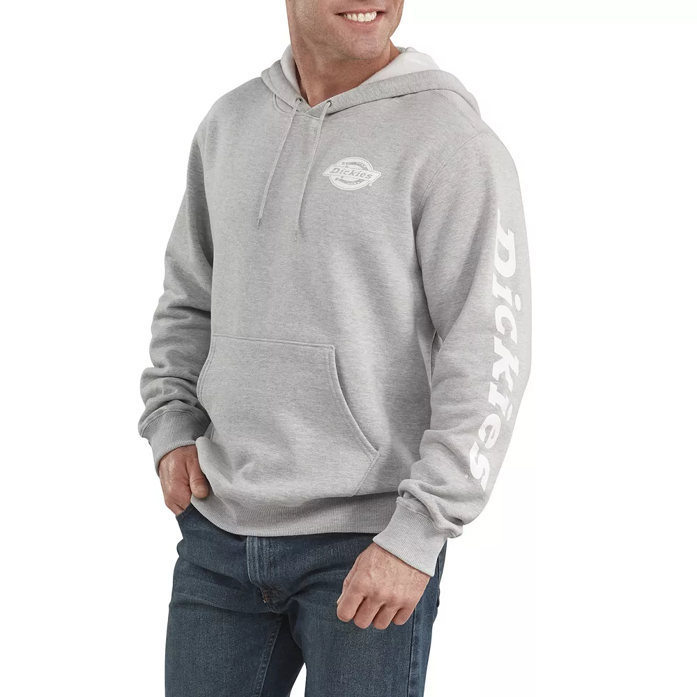 Men's Dickies Sleeve Logo Fleece Pullover Hoodie 3 Men's Dickies Sleeve Logo Fleece Pullover Hoodie